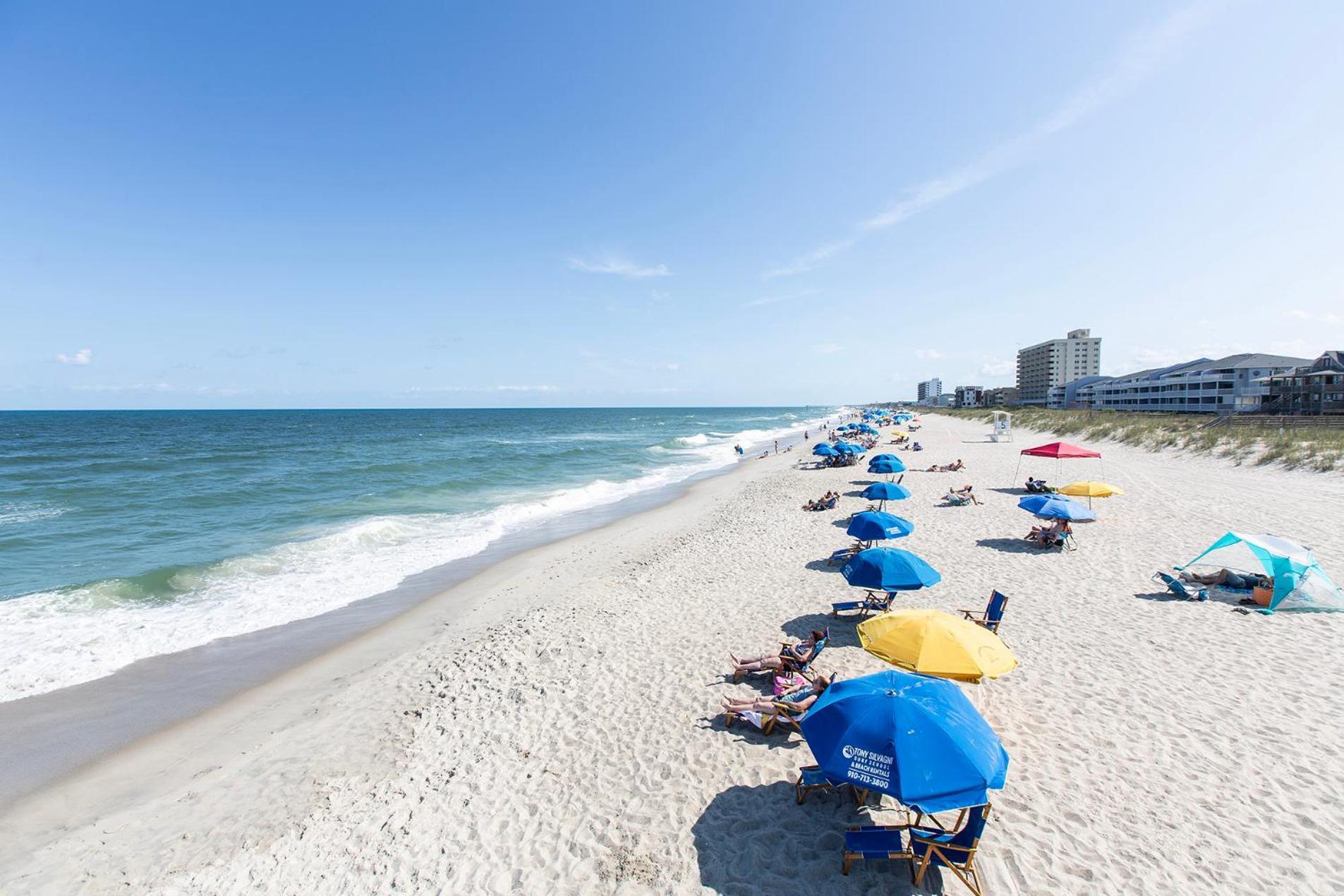 Golden Sands Oceanfront Hotel Carolina Beach Bagian luar foto